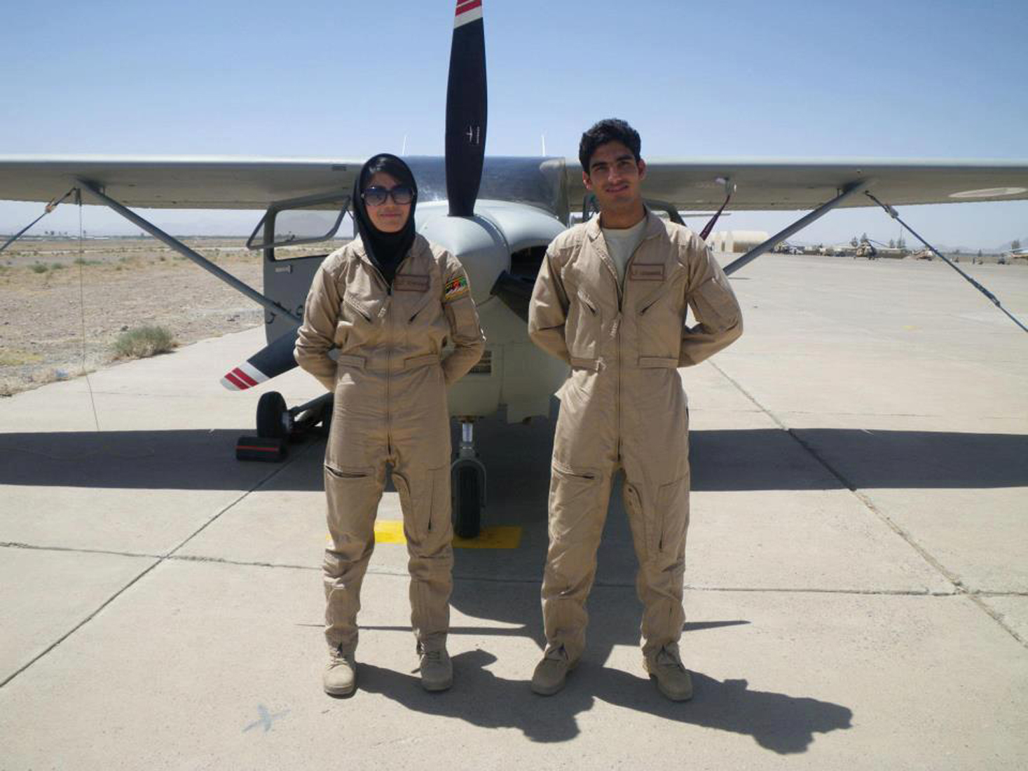 Afghan National Army military aircraft pilot