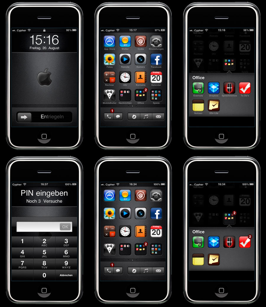 inSET - iPhone Theme WIP v2