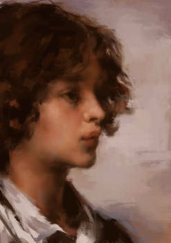 Study after Alexei Harlamoff