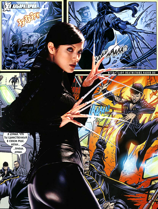 Kelly Hu aka Lady Deathstrike