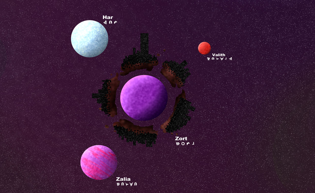 Zortex Planet Zort (Planet) by CosmicMoth08 on DeviantArt