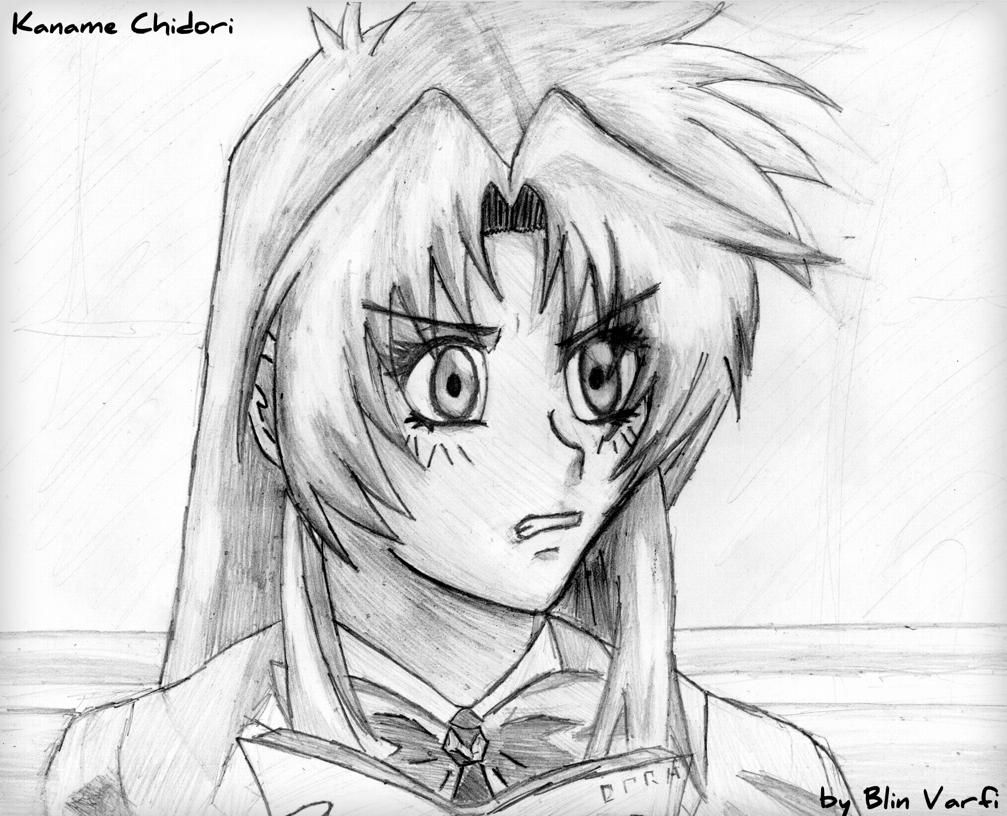 Kaname Chidori - Sketch