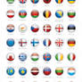 Europe Flags - Rounded Icons