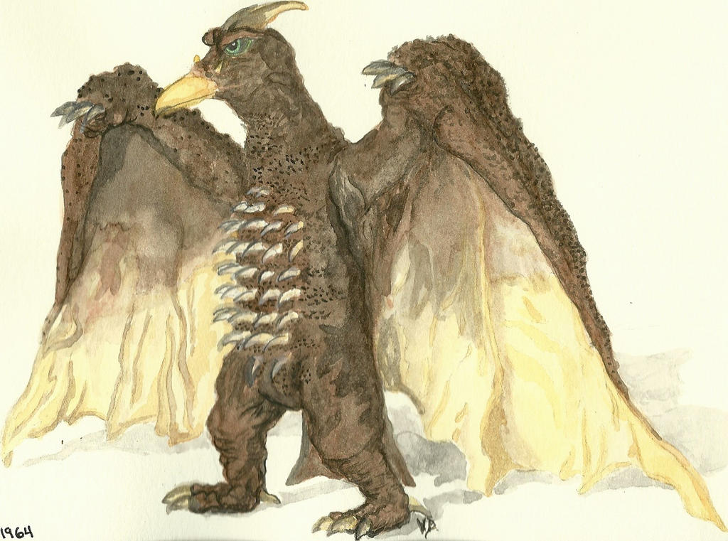 Rodan 1964 by streextigershark on DeviantArt