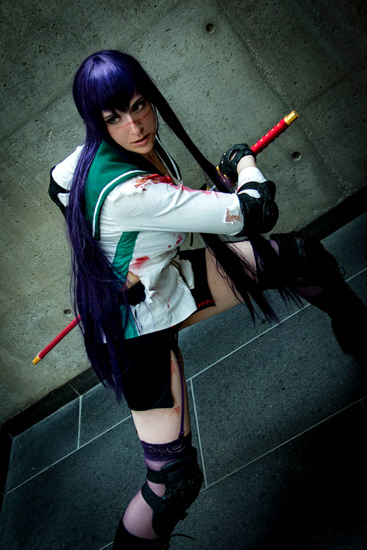 Ready to Fight - Saeko Busujima by Sheenah Ready to Fight - Saeko Busujima by Sheenah