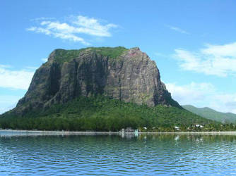 A Mountain's Water Reflection