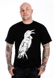 Crow Men Shirt / Black