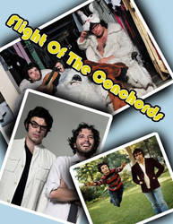 flight of the conchords poster