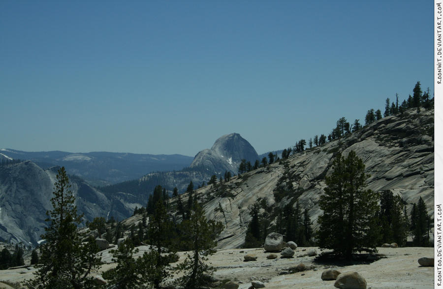 Yosemite 10 view Half Dome