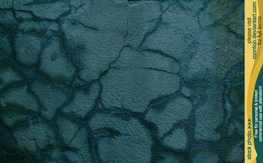 Cracked concrete 5 by RoonToo