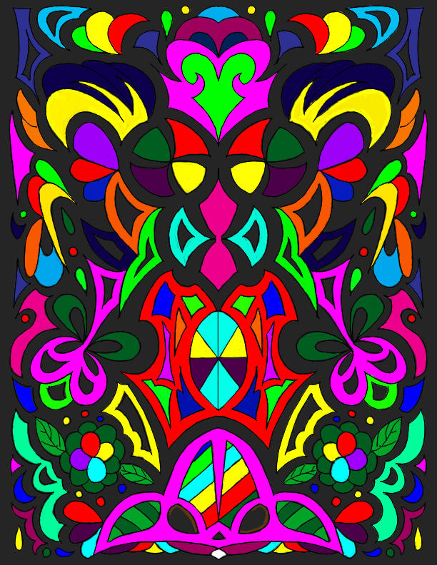 symetrical pattern Done by martinthomson on DeviantArt