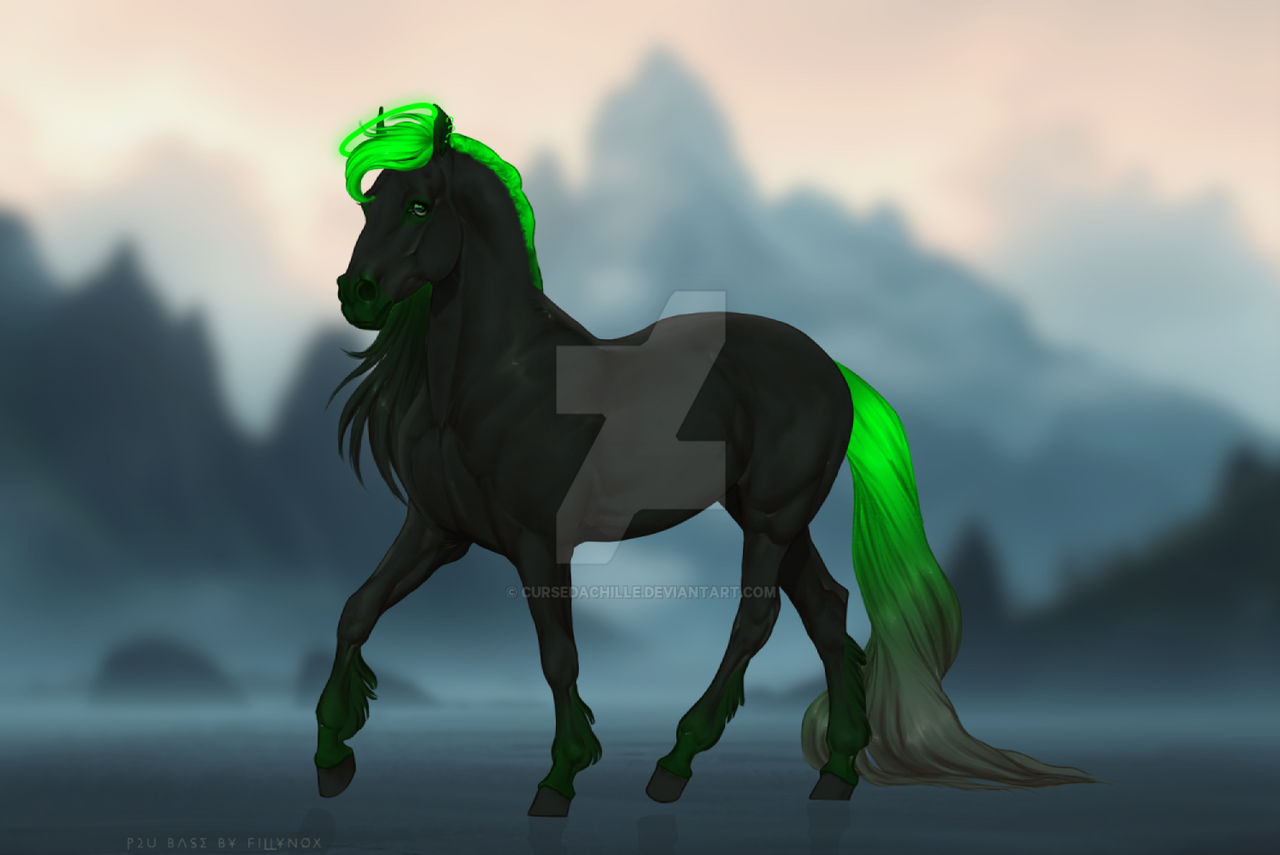 Stallion Video Horse Adoptable by CursedAchille on DeviantArt
