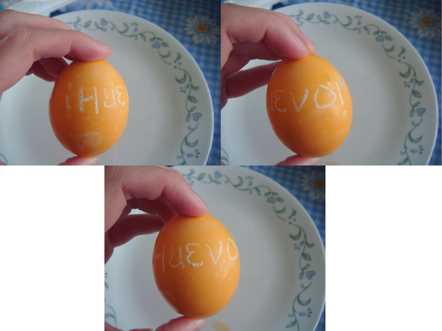 Attempted Creative Easter Eggs- Huevo