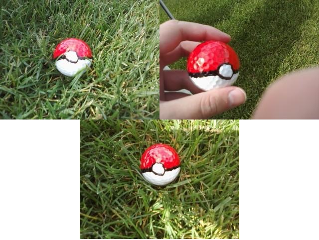 Pokeball Golf Ball!