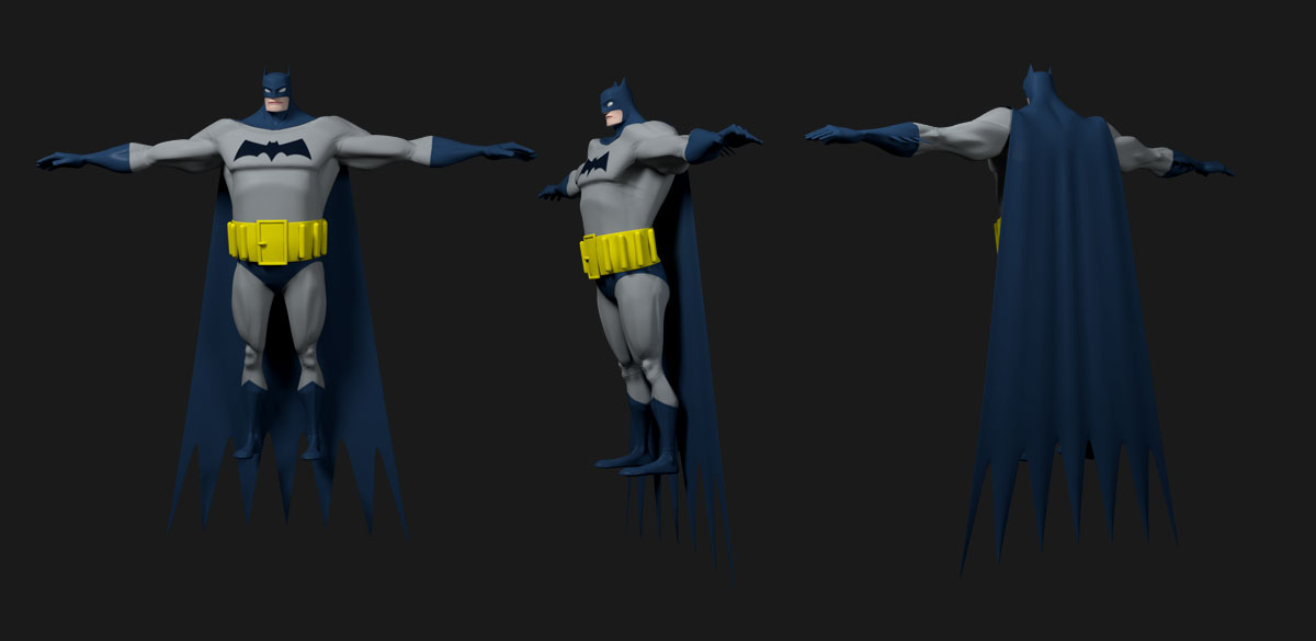 Batman 3D Model by ultrapaul on DeviantArt