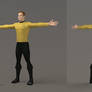 Captain Kirk 3D Model