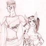 Cato and Clove - Tribute Parade - sketch -