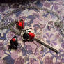 Queen of Hearts - Pendants and Earrings -