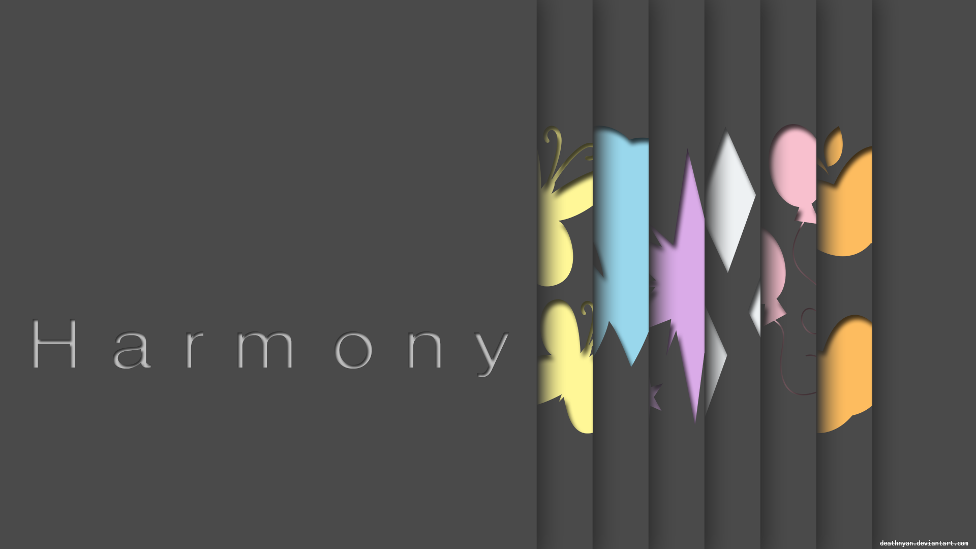 Harmony Wallpaper Minimalist Dark V2