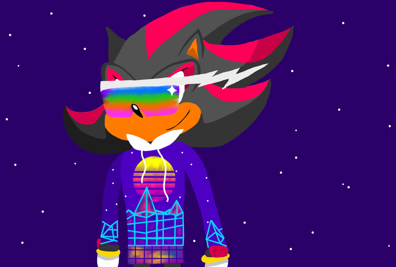Shadow With the Vaporwave Drip by VaporWaveShadow on DeviantArt
