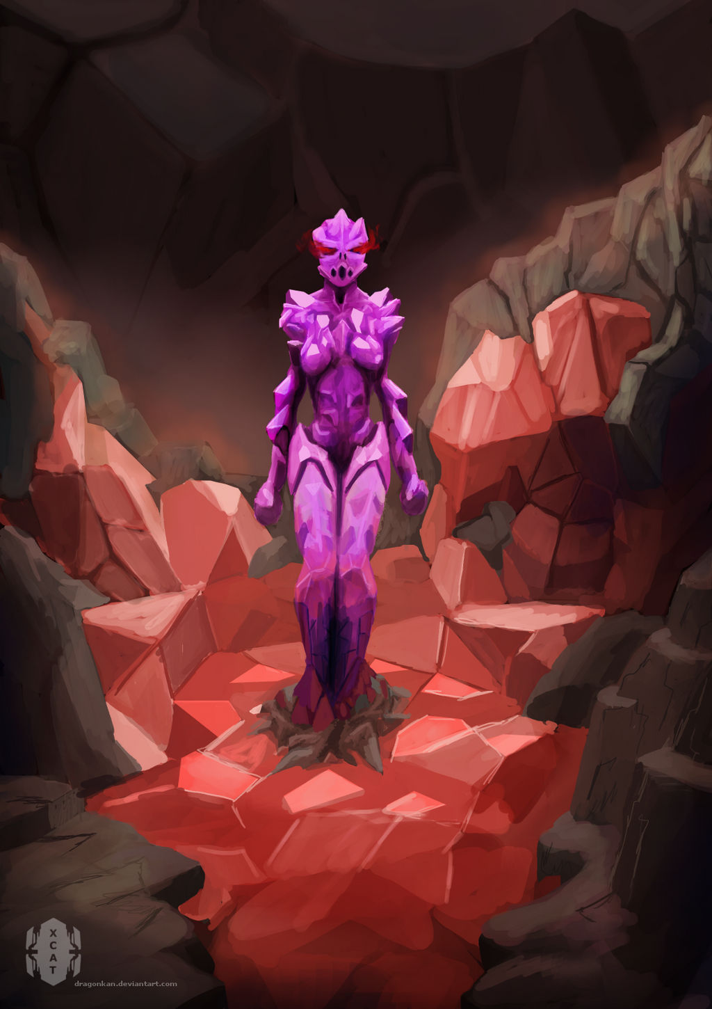 Crystal Woman by dragonkan