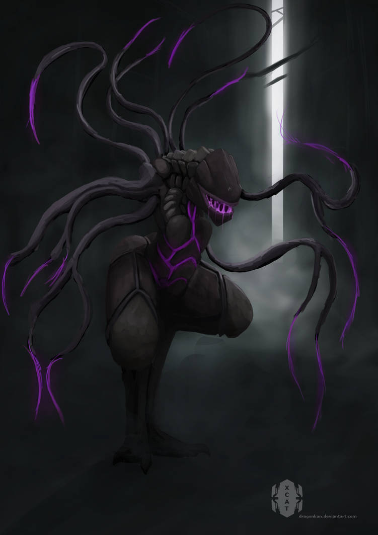 The alien by dragonkan