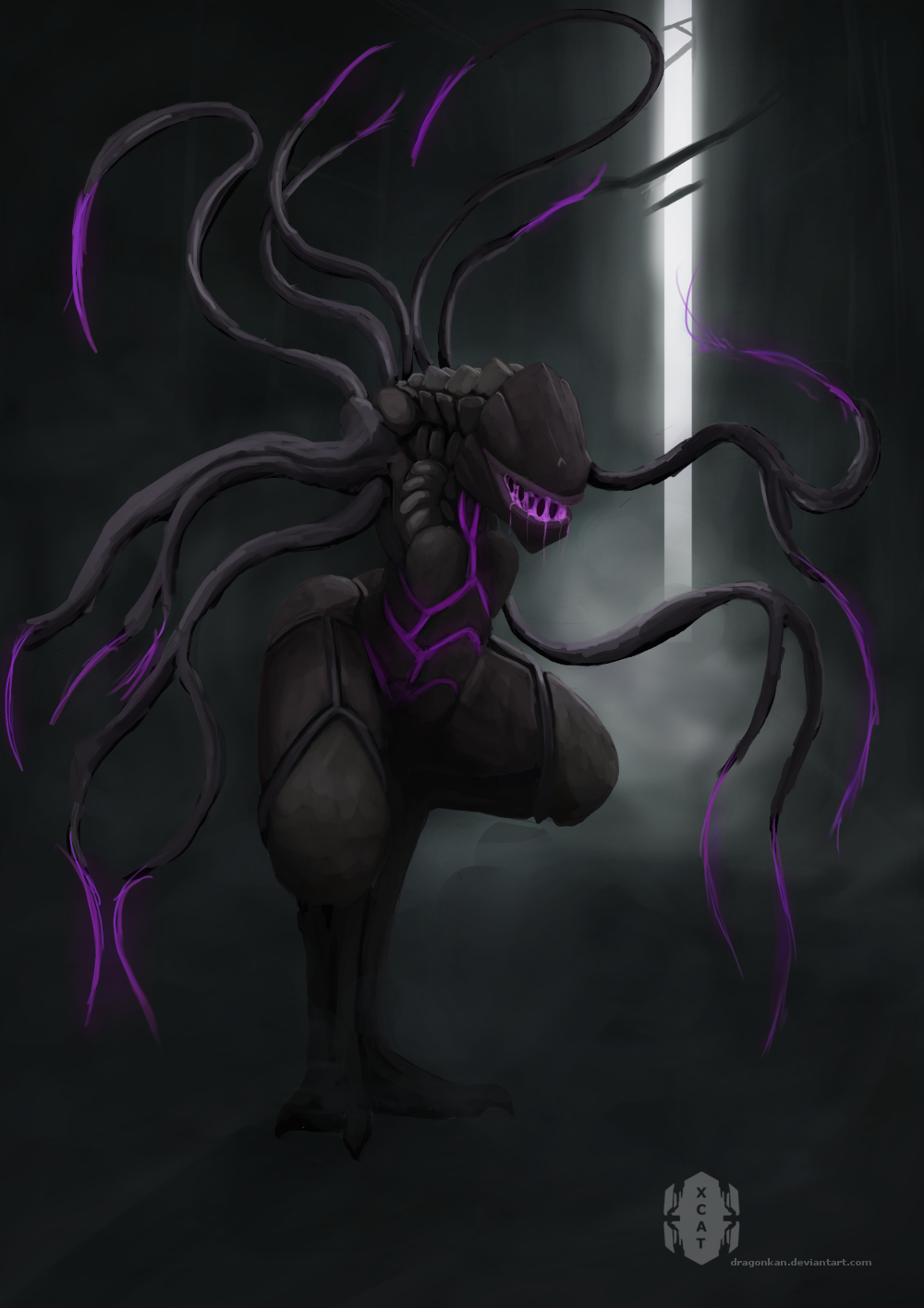 The alien by dragonkan