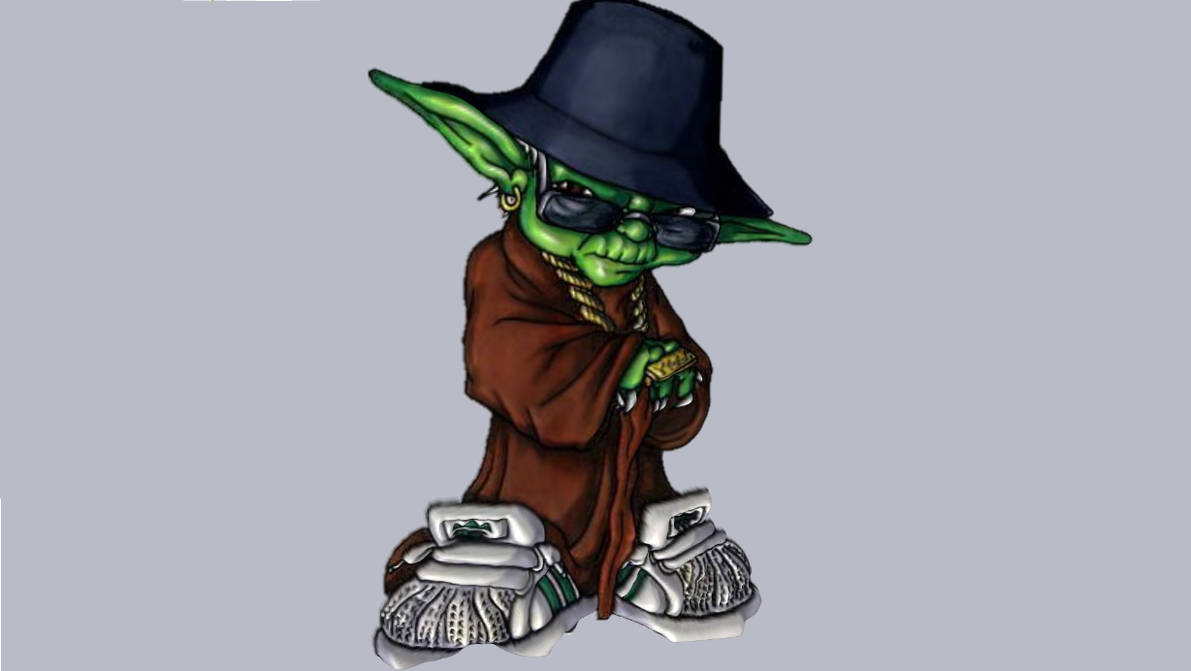 Hip Hop Yoda - MODEL 3D by lucas322 on DeviantArt