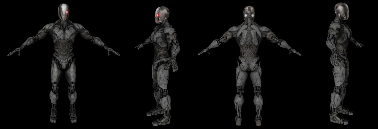 CYBORG FULL - MODEL 3D by lucas322 on DeviantArt