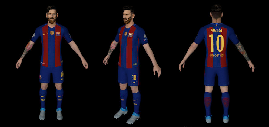 Fifa Model Lionel-messi-from-fifa MODEL 3D by lucas322 on DeviantArt
