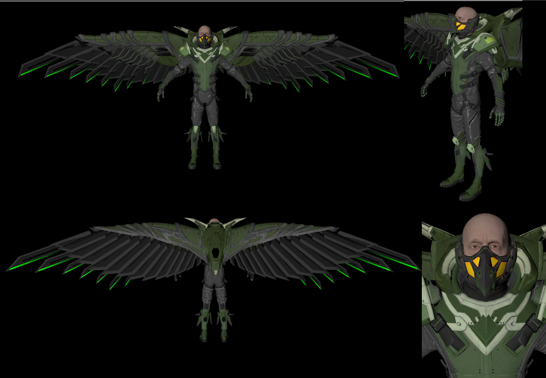 Vulture MODEL 3D by lucas322 on DeviantArt