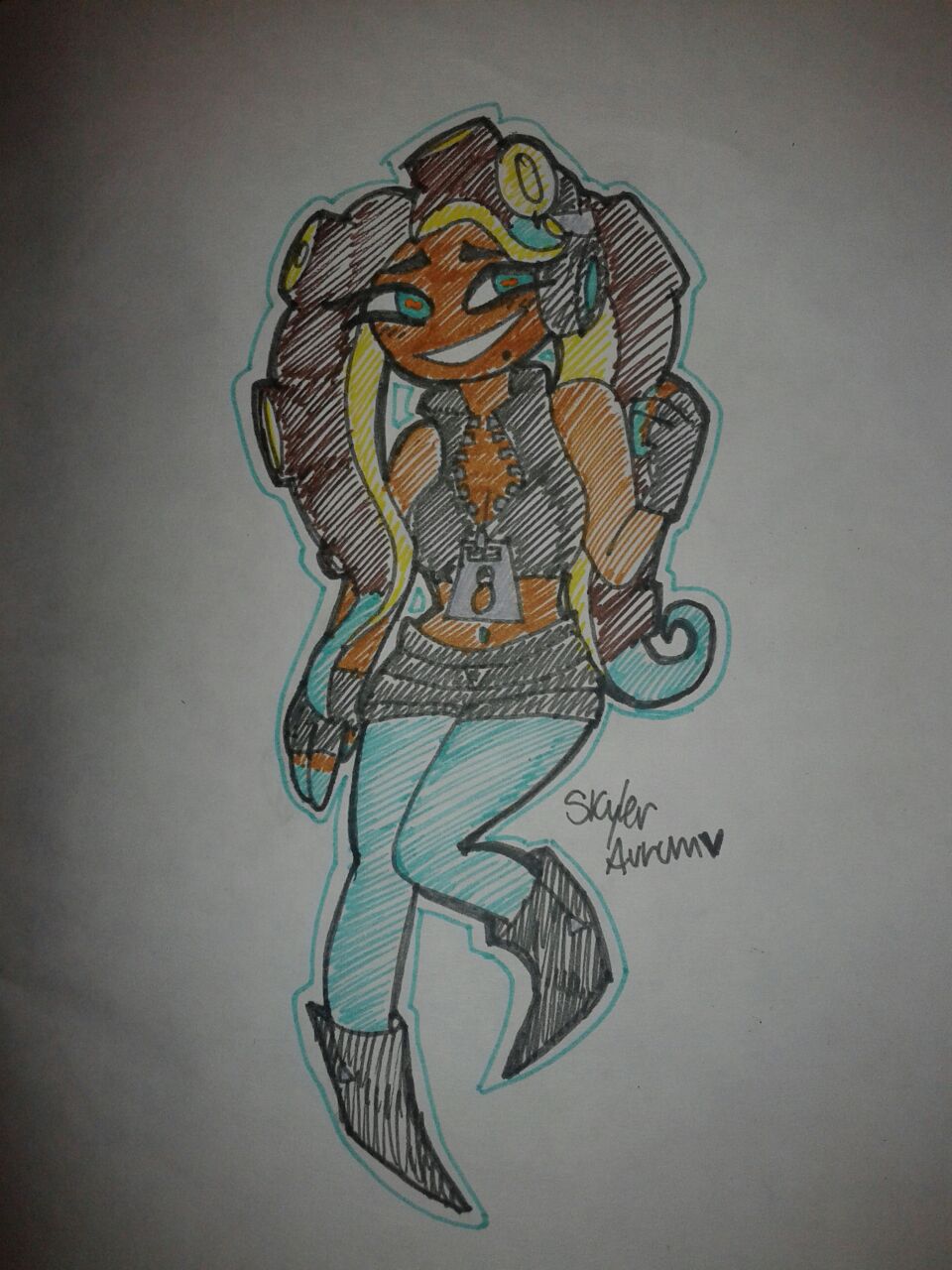 Marina - Splatoon 2 by SkylerAurum on DeviantArt