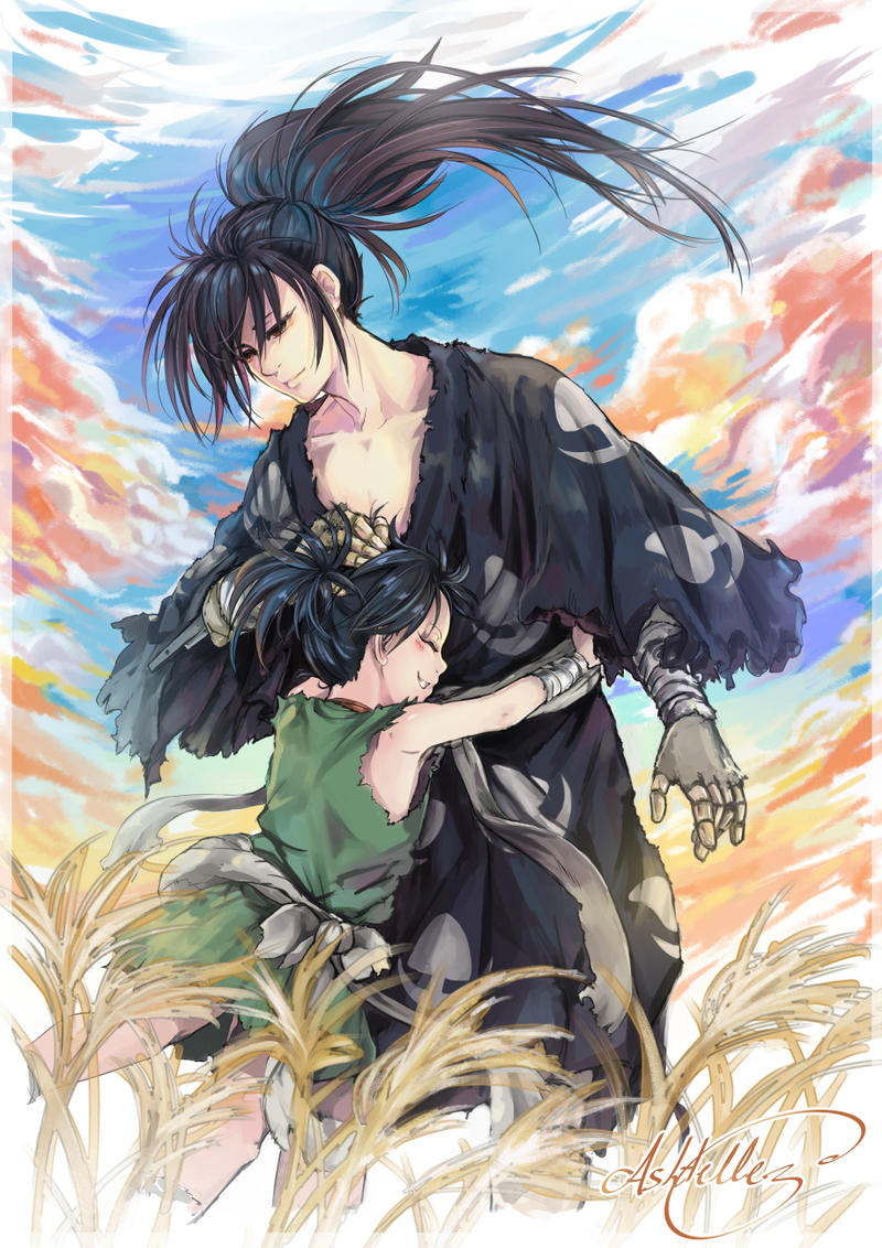 Hyakkimaru Dororo Anime Character Paint By Numbers - Numeral Paint Kit