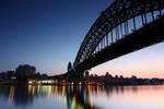 Sydney Harbour Bridge Sunrise by derfel-c