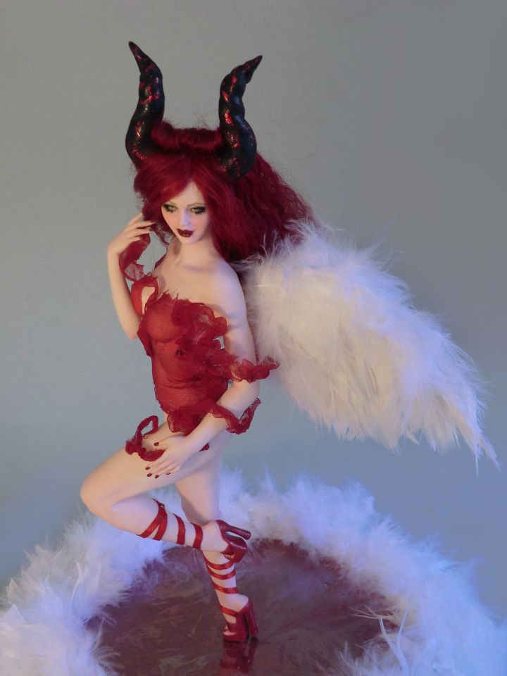 Ooak Antea-Demon in the Paradise-By Veronika