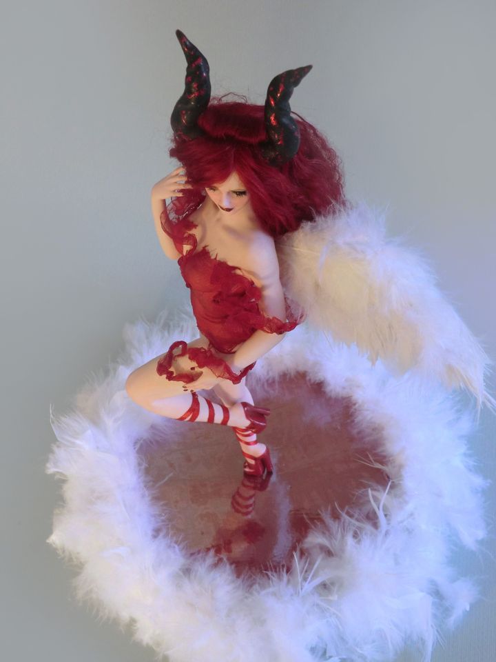 Ooak Antea-Demon in the Paradise-By Veronika