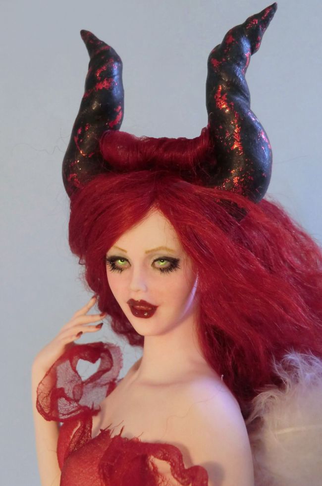 Ooak Antea-Demon in the Paradise-By Veronika