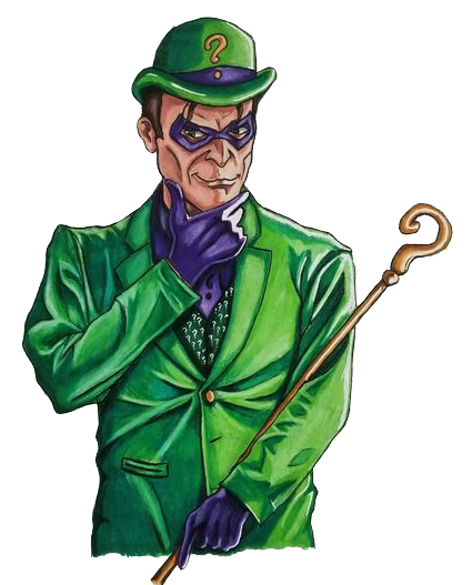 Riddler - DC Comics by ntweedybirdart on DeviantArt