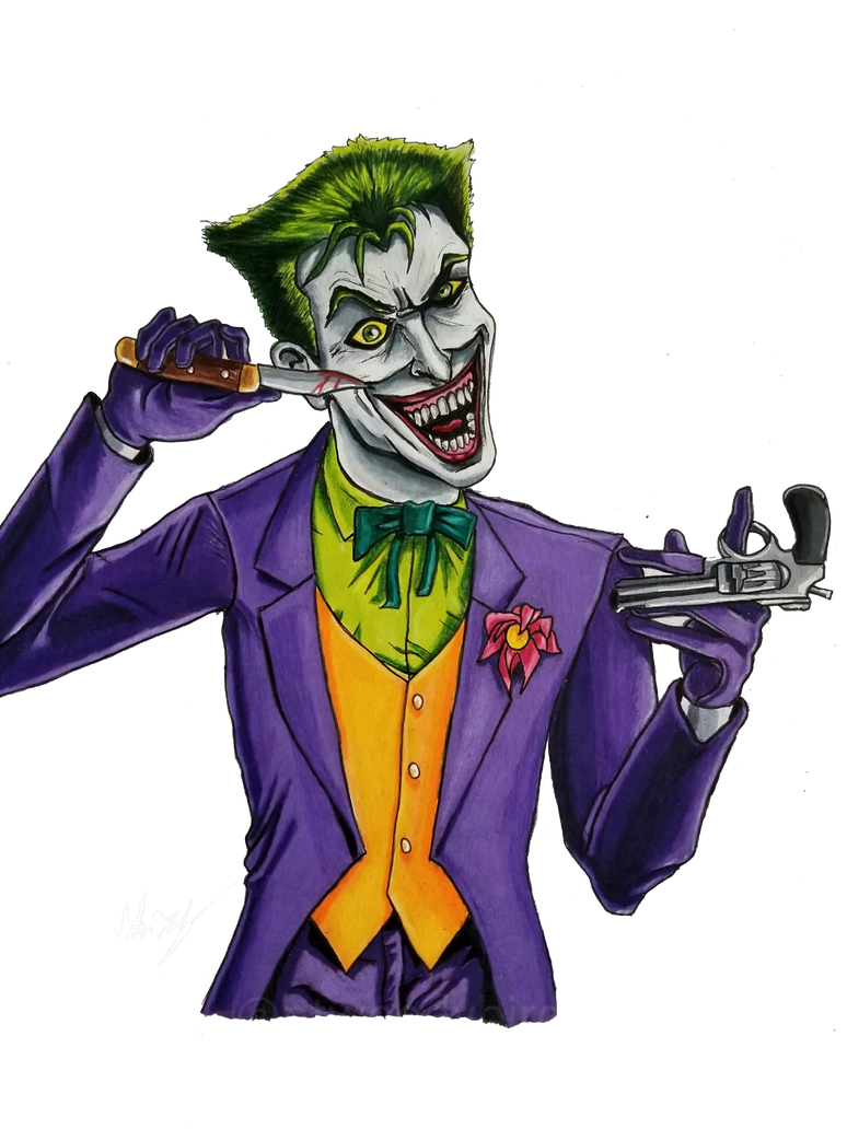 Joker - DC Comics by ntweedybirdart on DeviantArt