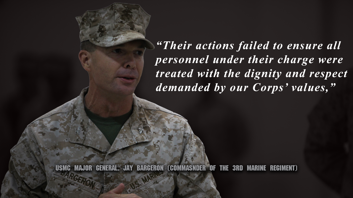 USMC MAJGEN Jay Bargeron - Leadership Quote by ChrisMoore05 on DeviantArt