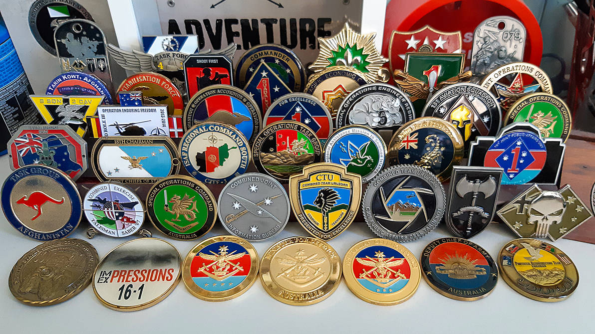 Challenge Coin Collection by ChrisMoore05 on DeviantArt