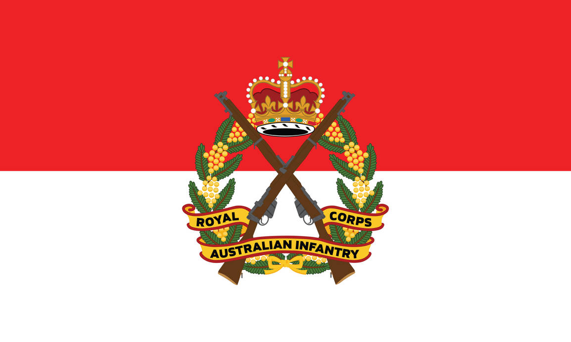 Royal Australian Infantry Corps Flag by ChrisMoore05 on DeviantArt