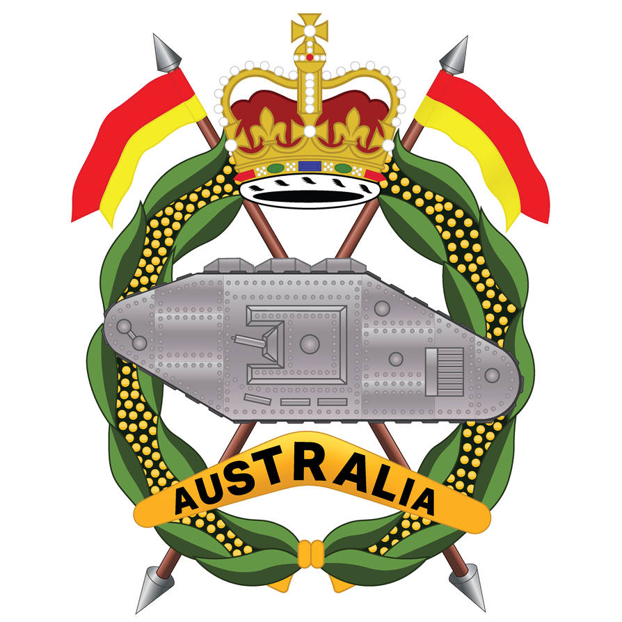 Royal Australian Armoured Corps Full Colour Emblem by ChrisMoore05 on ...
