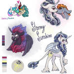 Stormy Sunshine Ref Sheet by PeriwinkleChick