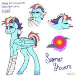 Summer Showers Ref Sheet by PeriwinkleChick