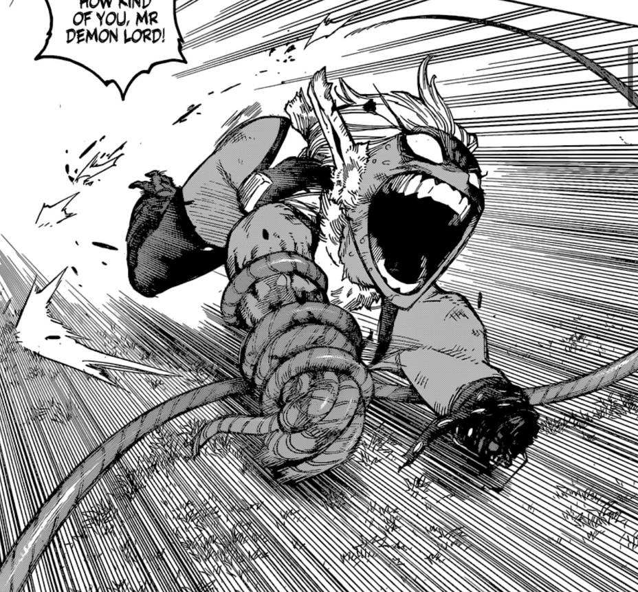 Mirko Panel/Screenshot Recolor (MHA chapter 365) by PeriwinkleChick on