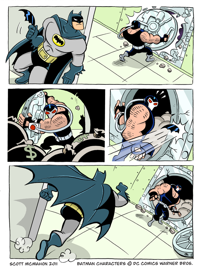 Batman Vs. Bane pg1.