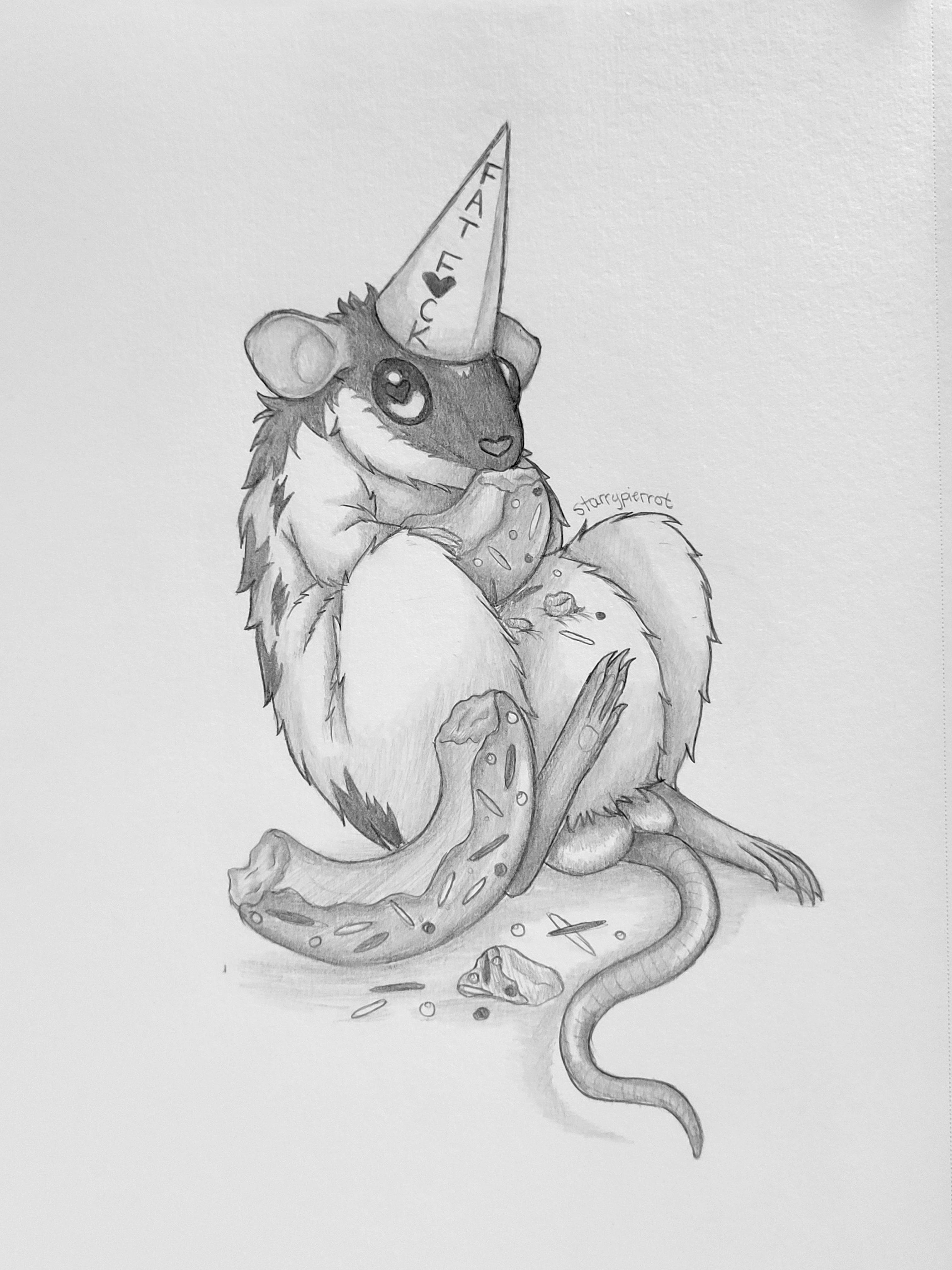 Fat Rat by starrypierrot on DeviantArt