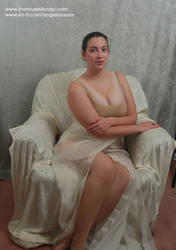 Seated Nouveau Lady 1