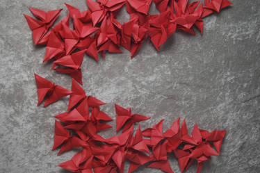 Origami Butterflies 2